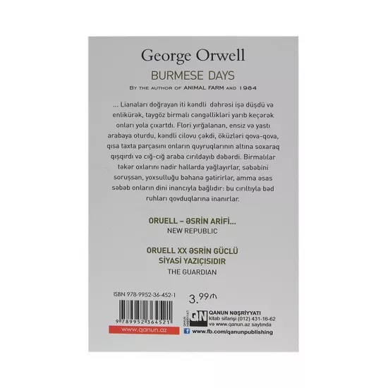 K.Birma günləri (George Orwell)