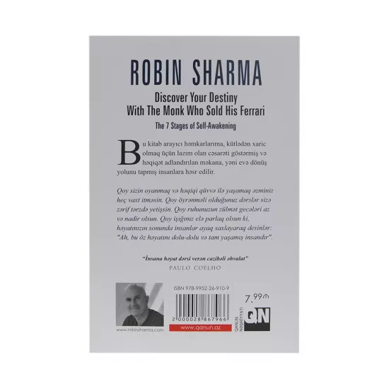K.FSR-Öz taleyini öyrən Oyanışın 7 mərhələsi (Robin Sharma)