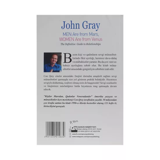 K.Kişilər Marsdan,Qadınlar Veneradan (Jhon Gray)