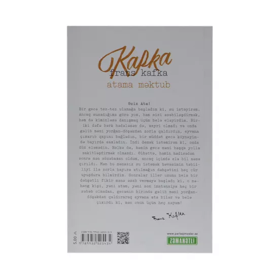 K.Atama məktub (Frans Kafka)