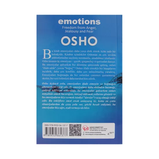 K.Emosiyalar-Qəzəb,paxıllıq və qorxudan azadlıq (Osho)