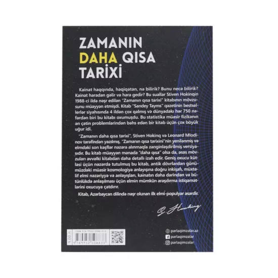 K.Zamanın daha qısa tarixi (S.Hokinq)