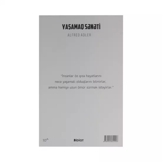 K.Yaşamaq sənəti (A.Adler) (İdiot)