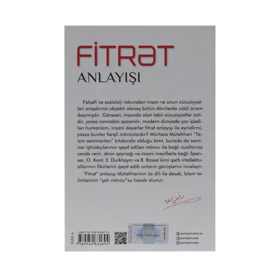K.Fitrət anlayışı (Mürtəza Mütəhhəri)