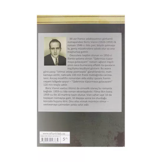 K.Qəbrinizə tüpürməyə gələcəyəım (Boris Vian)
