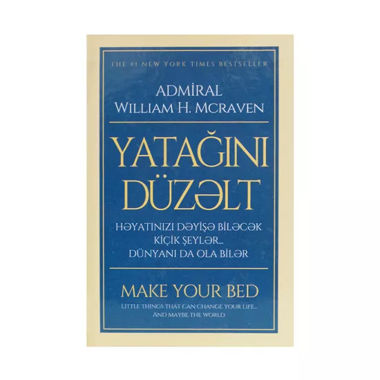 K.Yatağını düzəlt (Admiral William H.Mcraven)