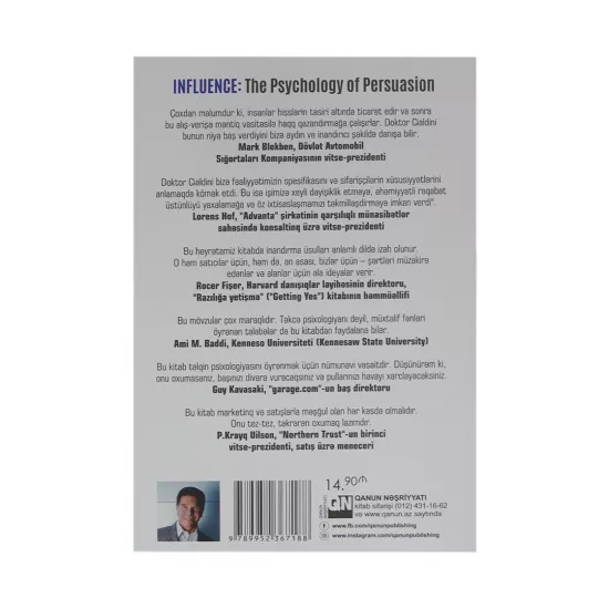 K.İnandırma psixologiyası (Robert B.Cialdini)