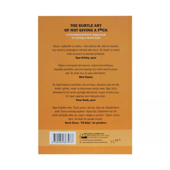 K.Vecinə almamağın incə sənəti (Mark Manson)(10.99Azn)(Qanun)