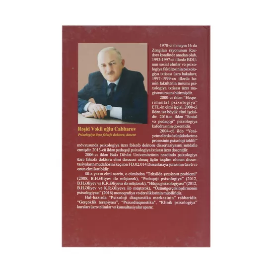 K.Gerçəklik terapiyası və ya yaşamaq sənəti(R.Cabbarov)