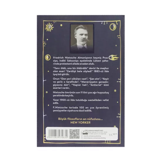K.Zərdüşt belə deyirdi (Friedrich Nietzsche)