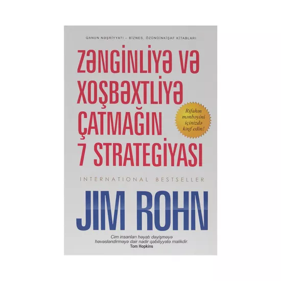 K.Zənginliyə və xoşbəxtliyə çatmağın 7 strategiyası (Jim Ron)