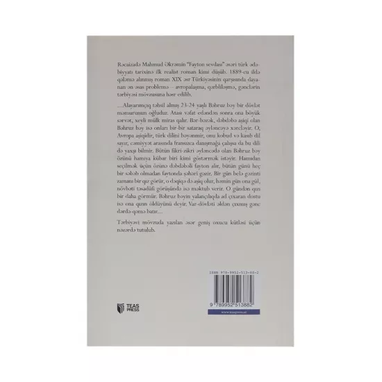 K.Fayton Sevdası (Rəcaizadə Mahmud Əkrəm)