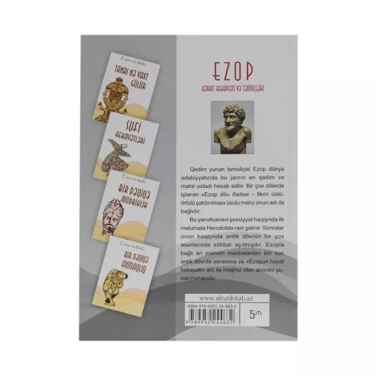K.Ezop-Həyat Hekayəti və Təmsilləri(Altun)