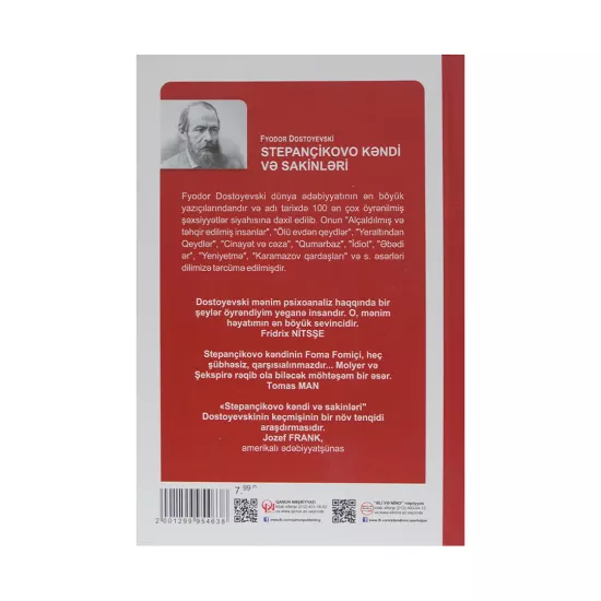 K.Stepancikovo kəndi və sakinləri (Fyodor Dostoyevski)