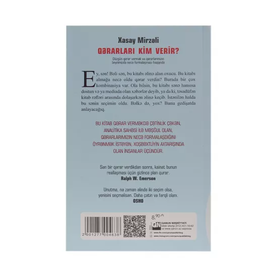 K.Qərarları kim verir (Xasay Mirzəli)