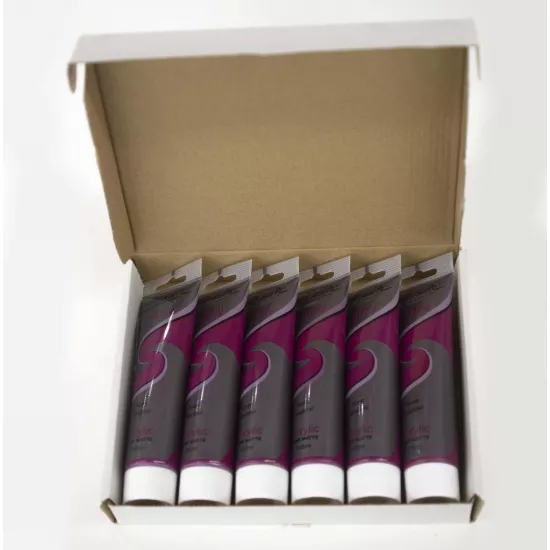 M.M. Satin akril boya 100ml çəhrayı PMSA0027