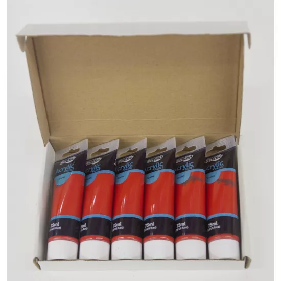 M.M. Studio acril boya 75ml rubin MSCH7510
