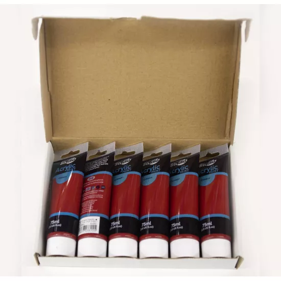 M.M. Studio acril boya 75ml qırmızı MSCH7511