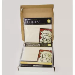 M.M. İmitation gold leaf 14x14sm 25vərəq MAXX0022