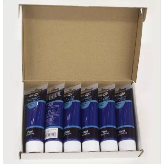 M.M. Studio acril boya 75ml çernil mavi MSCH7520