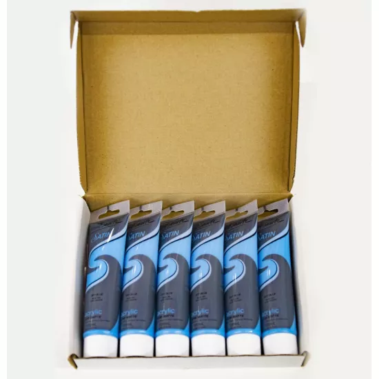 M.M. Satin akril boya 100ml səmavi PMSA0032