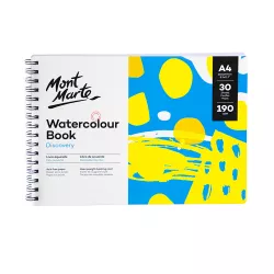 M.M. Akvarel albom 190gsm A4 MSB0122