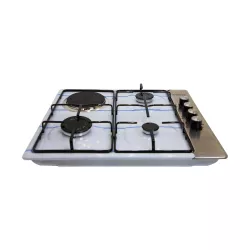 Qaz+Elektrik peçi Q-6875 4 gözlü metalik 3+1 1000W Qaz+Elektrik peçi Q-6875 4 gözlü metalik 3+1 1000W