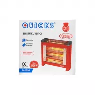 Elektrik peçi Q-6850 4 Gözlü bardovu 2400W