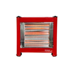Elektrik peçi Q-6850 4 Gözlü qırmızı 2400W Elektrik peçi Q-6850 4 Gözlü qırmızı 2400W