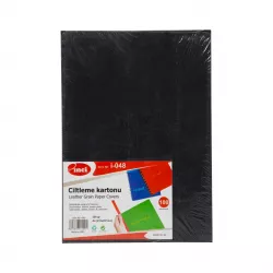 Cildləmə kartonu i-058 (i-048) parlaq qara 250 qr