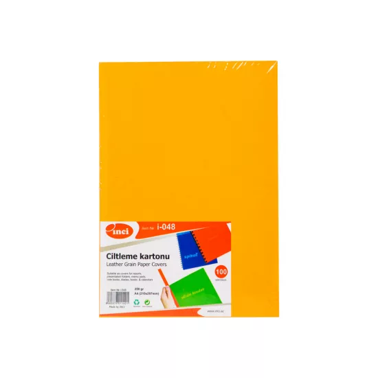 Cildləmə kartonu i-058 (i-048) narıncı 250 qr