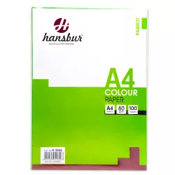 Kağız rəngli 80 qr A4 100 ədəd H-3845 yaşıl