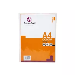 Kağız rəngli 80 qr A4 100 ədəd H-3845 narıncı