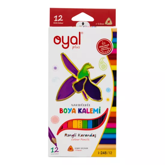 Karandaş rəngli i-248 12 rəngli