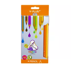 Karandaş rəngli PC140600 12 rəng TRİPOD