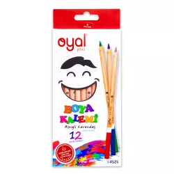 Karandaş rəngli i-4525 12 rəngli natural