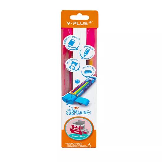 Rəngli karandaş+yonan BH160110 plastik qabda