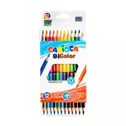 Karandaş rəngli 42991 12 rəng 2-tərəfli