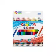 Karandaş rəngli 43031 24 rəng 2-tərəfli