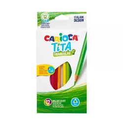 Karandaş rəngli 42786 12 rəng üçgen