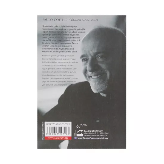 K.Veronika ölməyə qərar verir (Paulo Koelho)(Qanun)