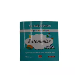 Aç-Bağla Öyrən Antonimlər (İZƏ)