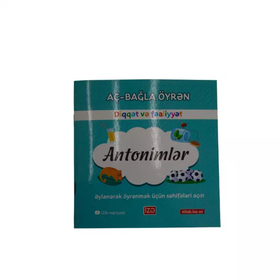 Aç-Bağla Öyrən Antonimlər