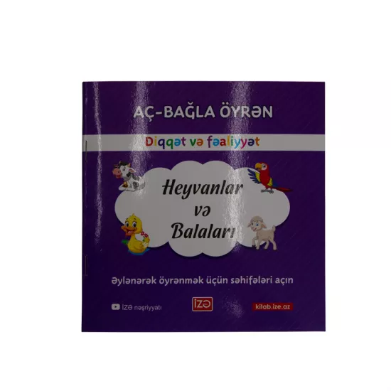 Aç-Bağla Öyrən Heyvanlar