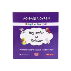Aç-Bağla Öyrən Heyvanlar (İZƏ)