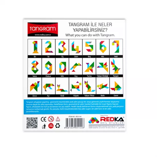 Redka 5144 Rengli Tangram