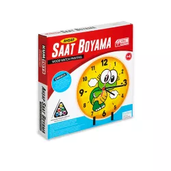 Kumtoys 5302 Ahşap Saat Boyama