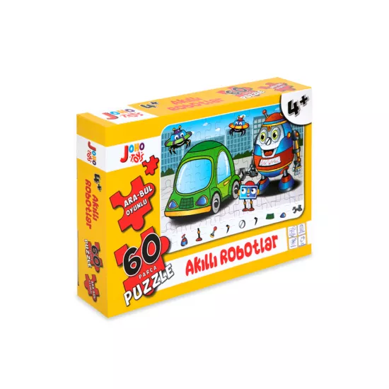 Puzzle Akıllı Robotlar 60 parça