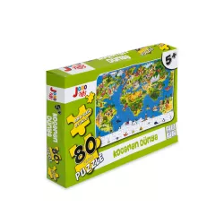 Puzzle Kocaman Dünya 80 parça