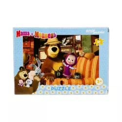 Mozaika Puzzle 77162 80ədədli Maşa i Medved-2